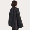 Black Wool Over Blazer
